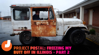 Watch Me Drive My $500 Postal Jeep On The Miserable First Leg Of A 3,500-Mile Journey To Utah